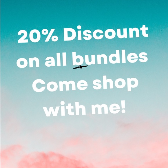 Hello and welcome to my closet! Bundle and save! - Picture 1 of 1